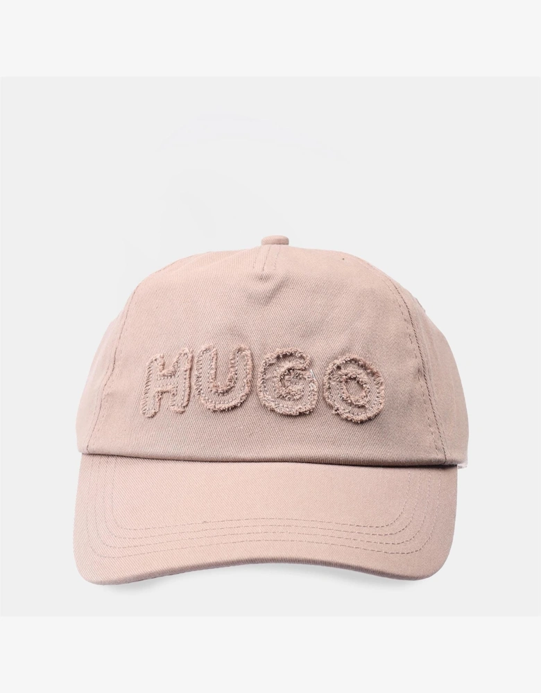 FR Cap with Raw Edge Logo