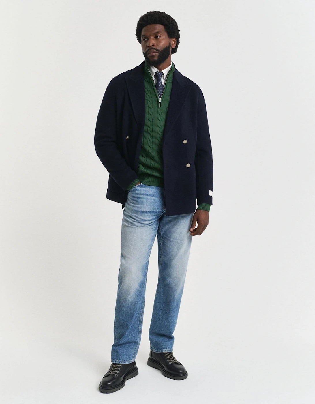 Cable Half Zip Fleece