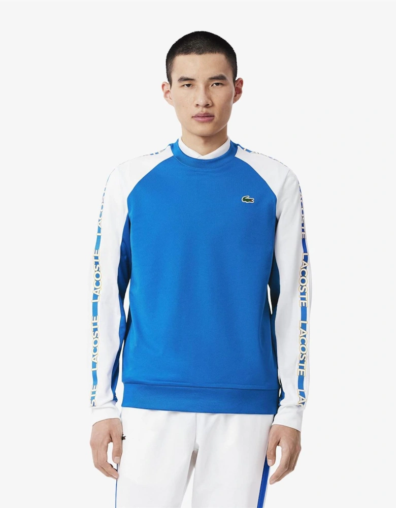 Colour Block Stripe Sweatshirt