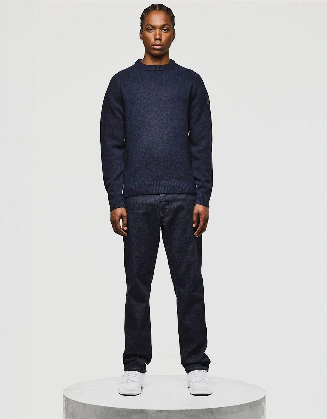 Zagreb Wool Rich Crew Knit Sweater