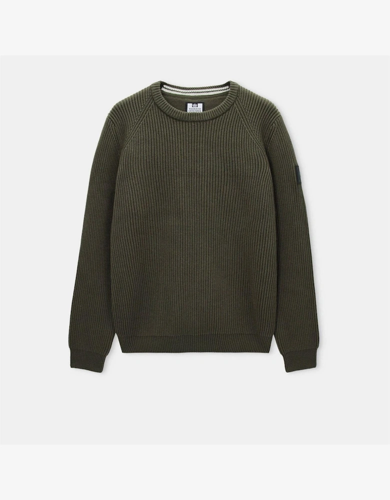 Morello Rib Crew Knit Sweater