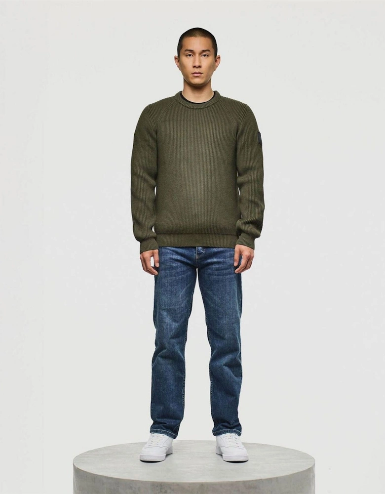 Morello Rib Crew Knit Sweater