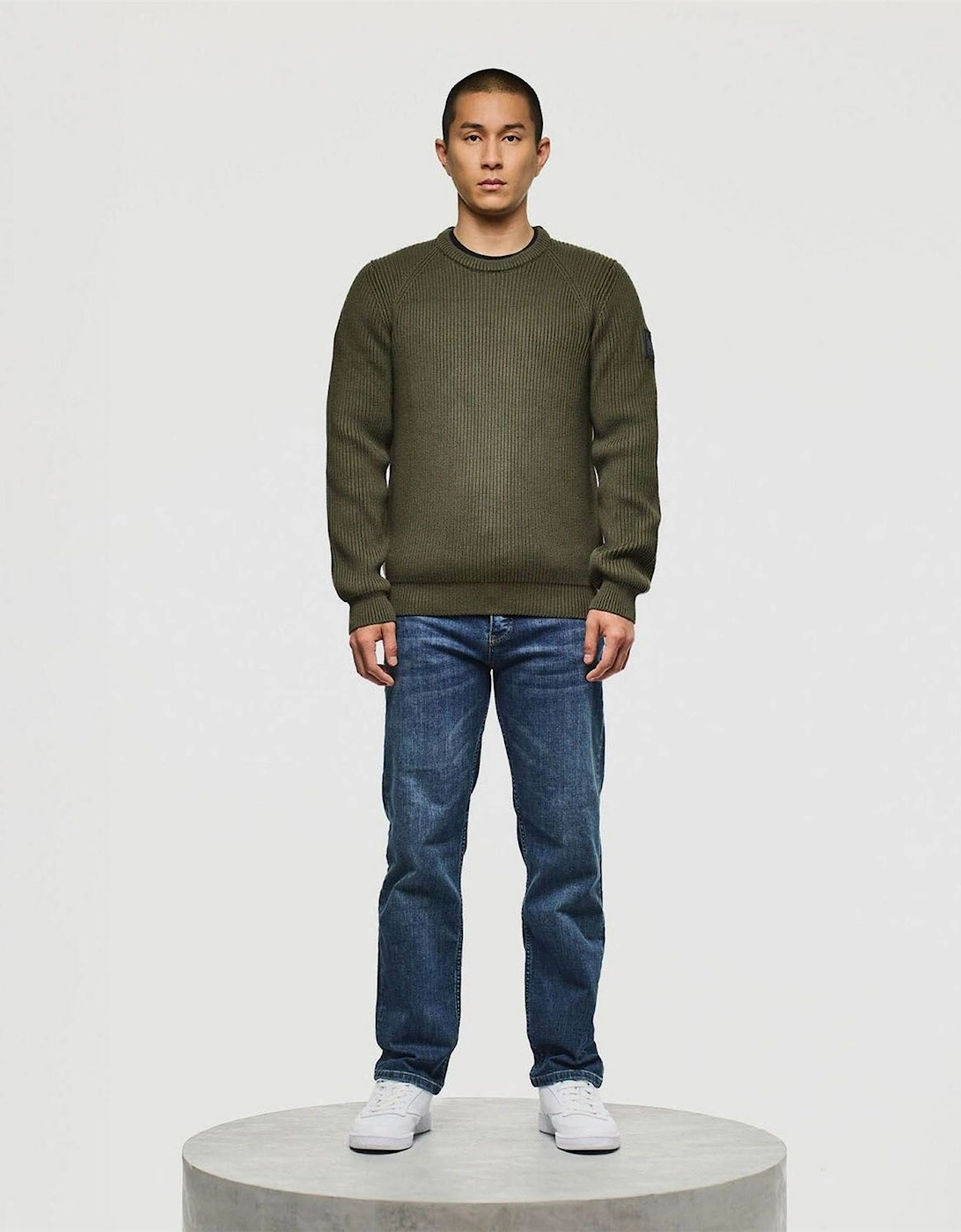 Morello Rib Crew Knit Sweater