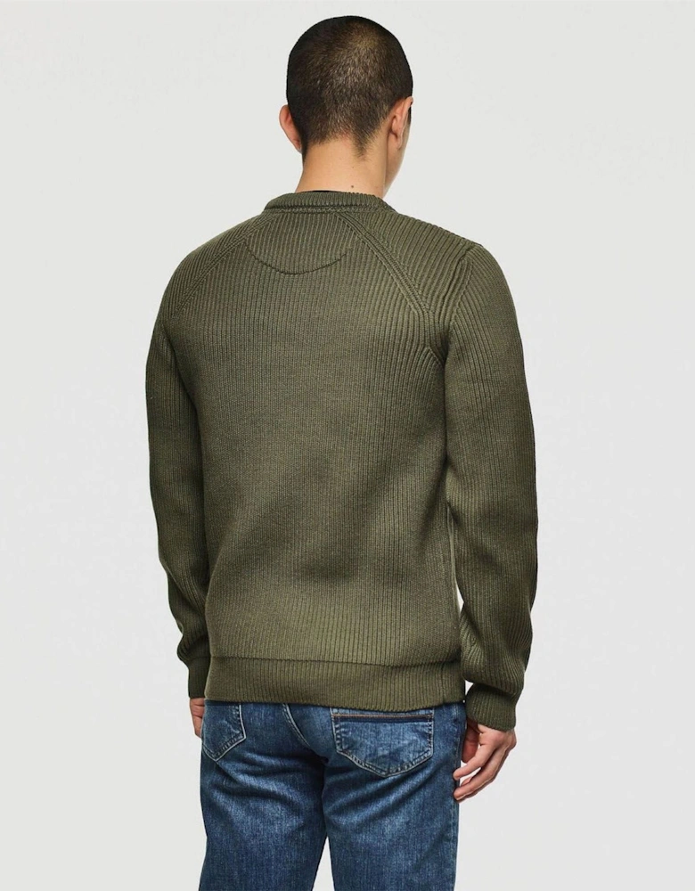 Morello Rib Crew Knit Sweater