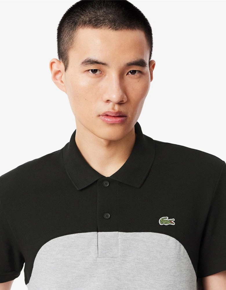 Fit L.12.12 Colour Block Polo Shirt