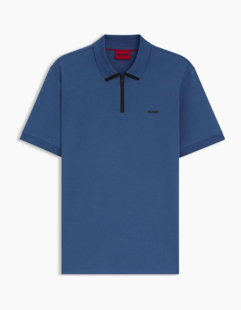 Contrast Logo Polo Shirt
