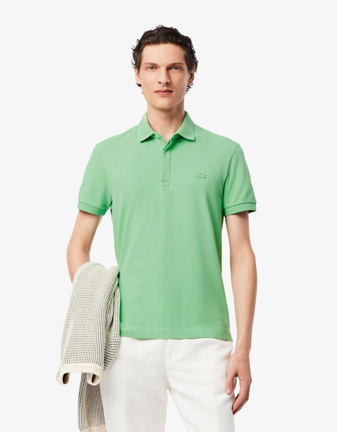 Regular Fit Paris Stretch Piqué Polo Shirt