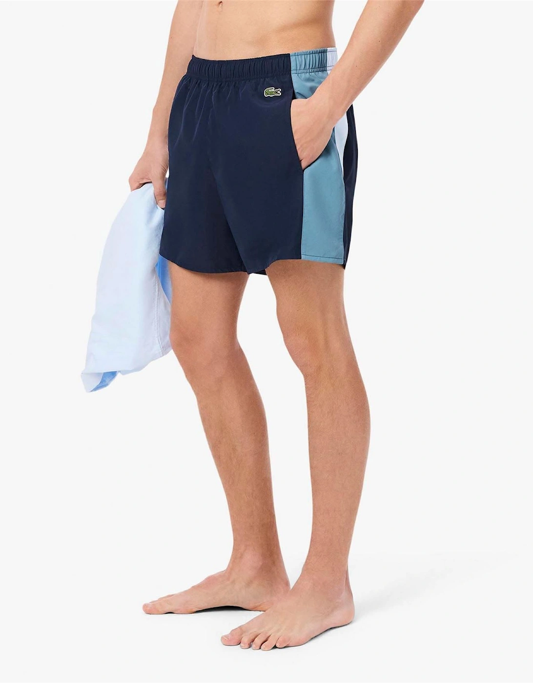 Colour-Block Swim Trunks