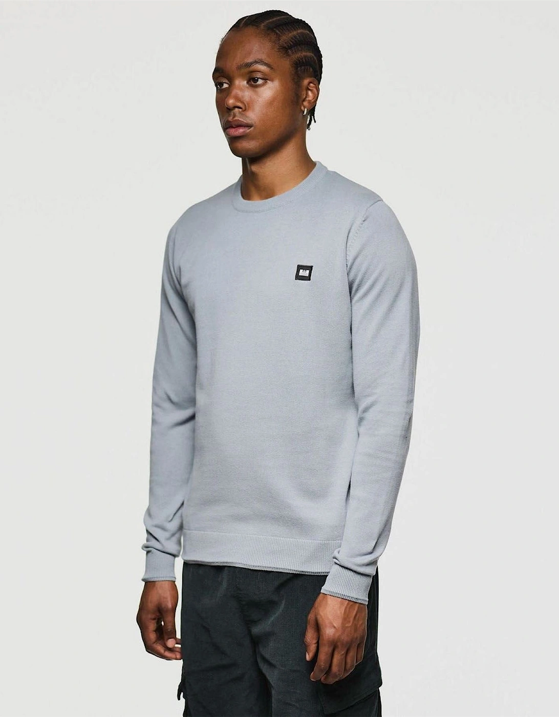 Solace Fine Gauge Crew Knit Sweater