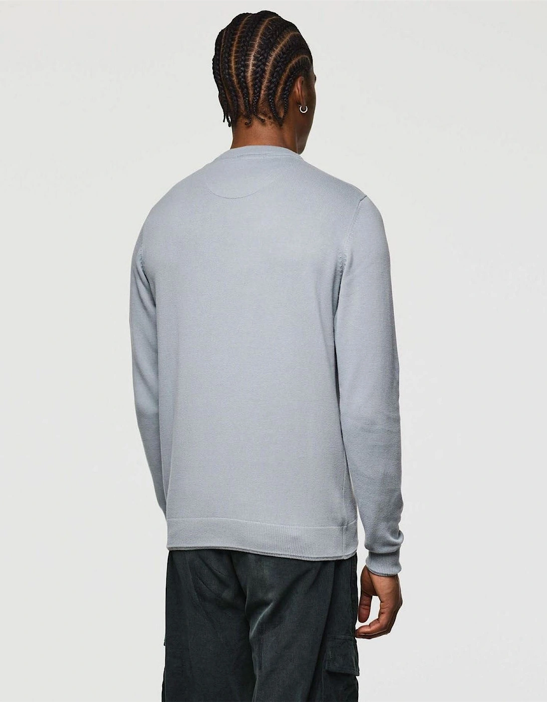 Solace Fine Gauge Crew Knit Sweater