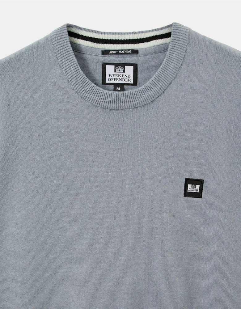 Solace Fine Gauge Crew Knit Sweater