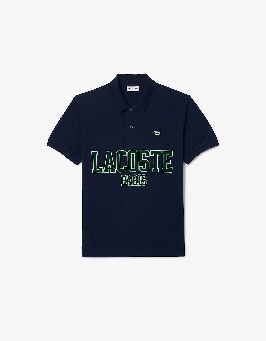 Classic Fit L.12.12 Flocked Piqué Polo Shirt
