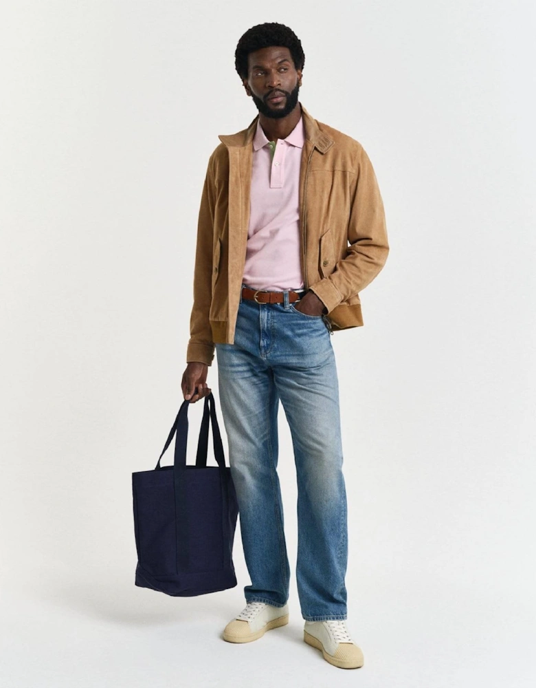 Regular Fit Contrast Piqué Polo Shirt