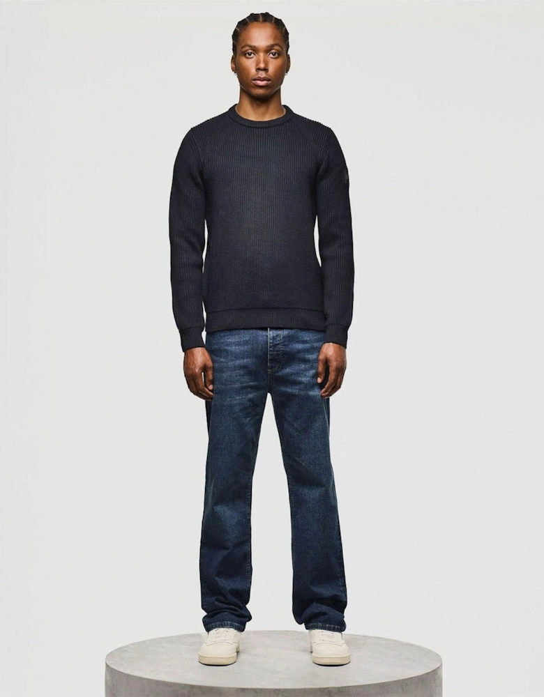 Morello Rib Crew Knit Sweater