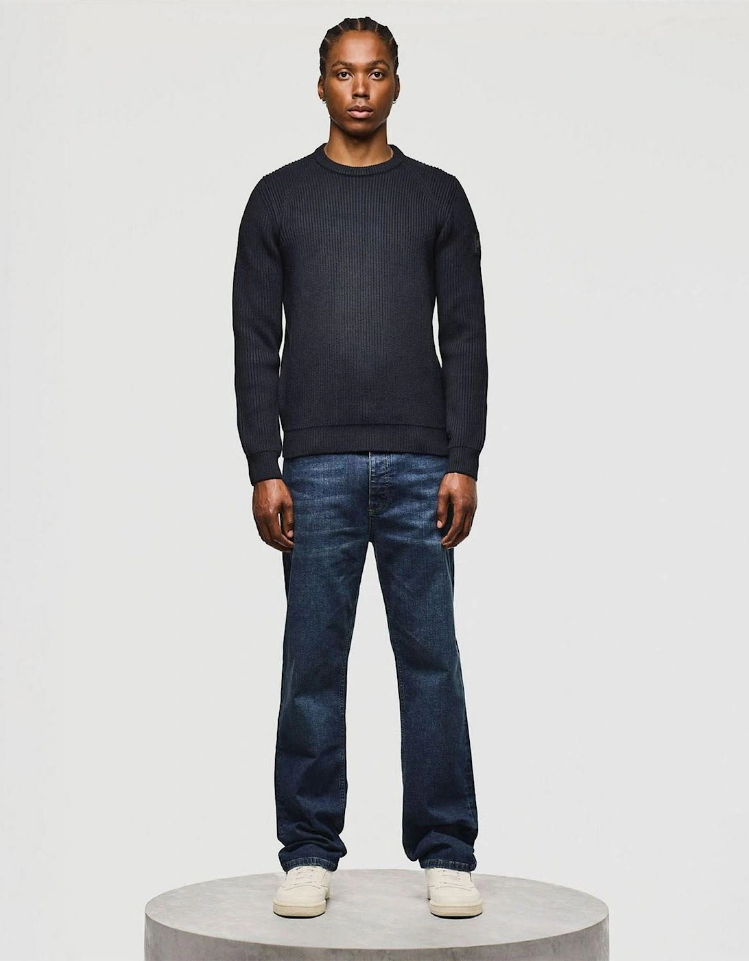 Morello Rib Crew Knit Sweater