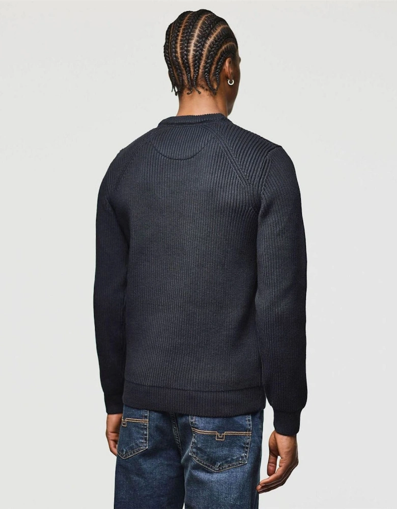 Morello Rib Crew Knit Sweater
