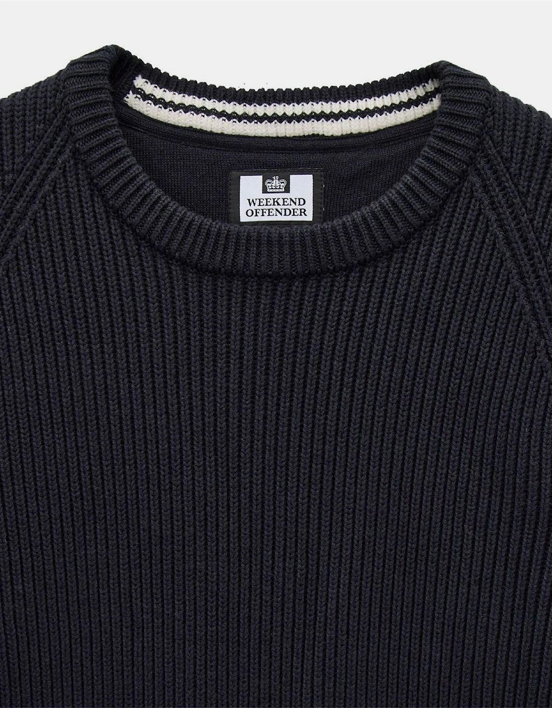 Morello Rib Crew Knit Sweater