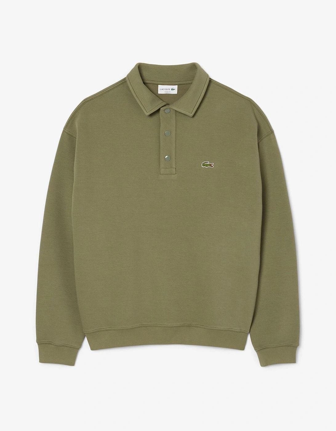 Loose Fit Piqué Sweatshirt