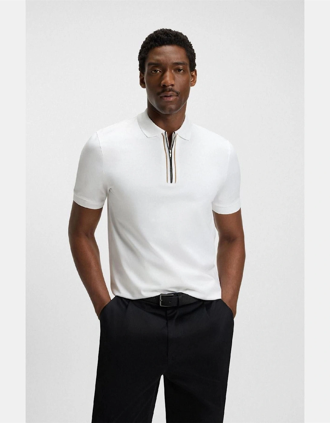 Paras 65 Zip Placket Polo Shirt