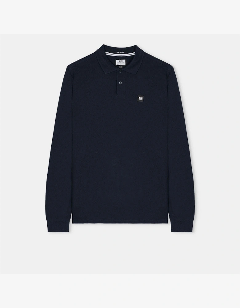 Dice Long Sleeve Polo Shirt