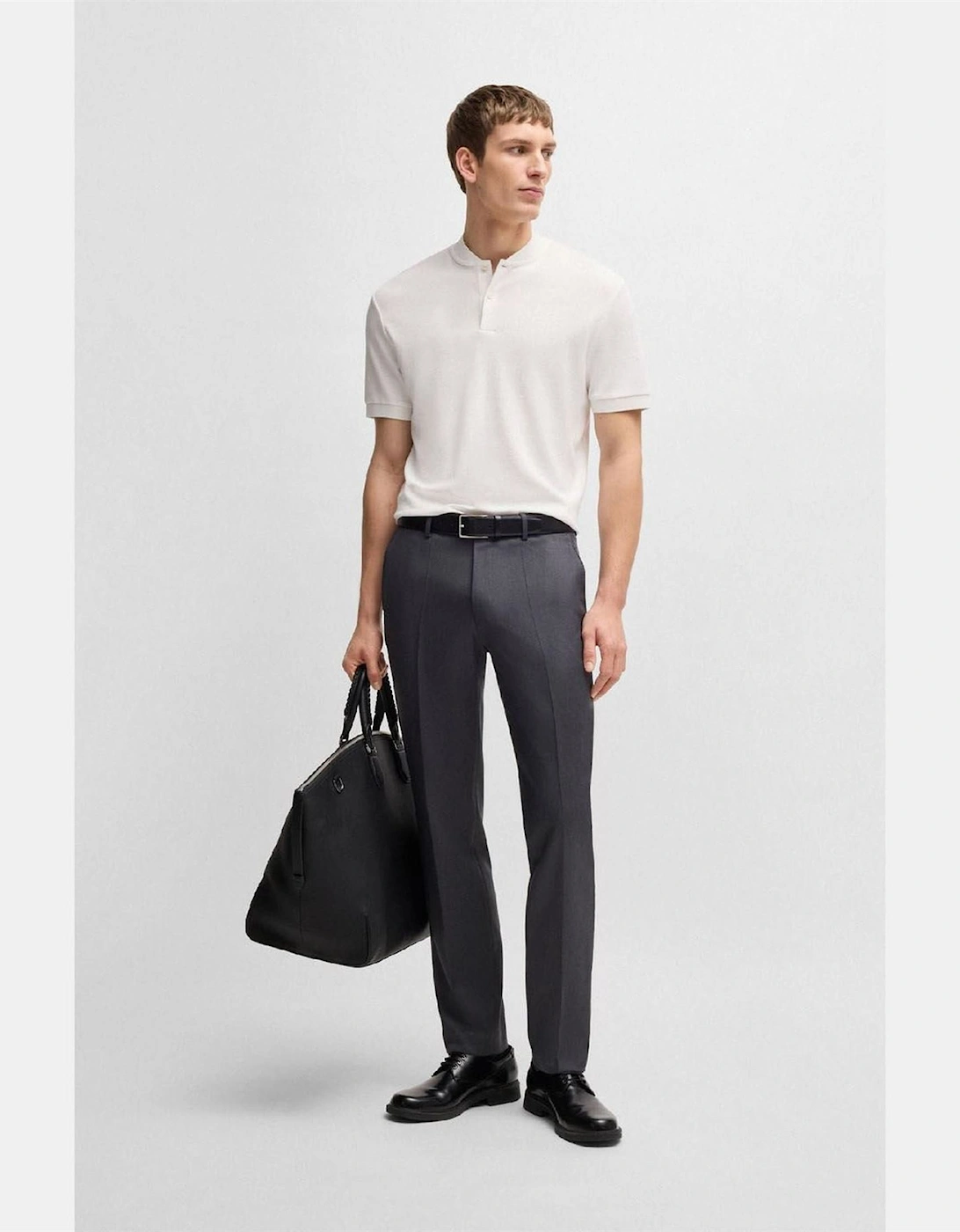 Pratt 120 Collarless Polo Shirt