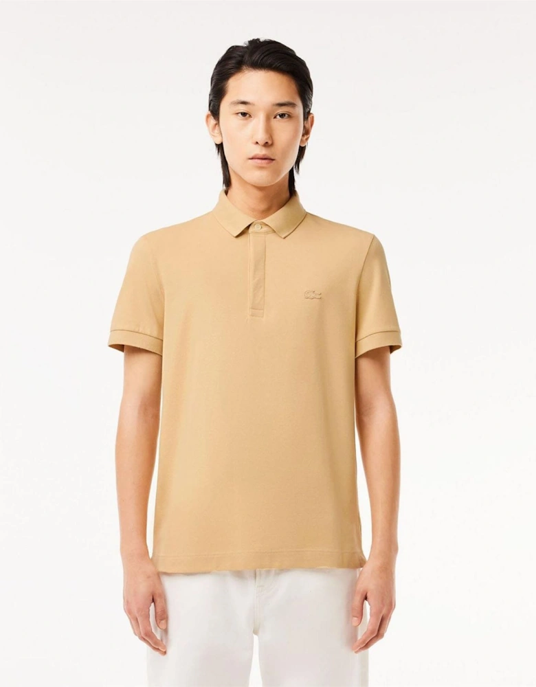 Regular Fit Paris Stretch Piqué Polo Shirt
