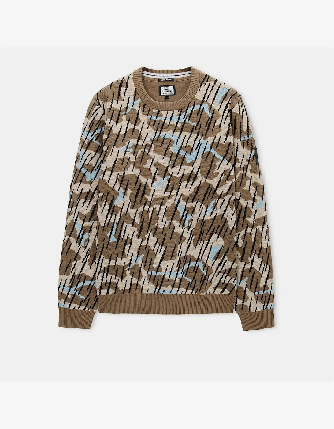 Difranco Camo Knit Sweater