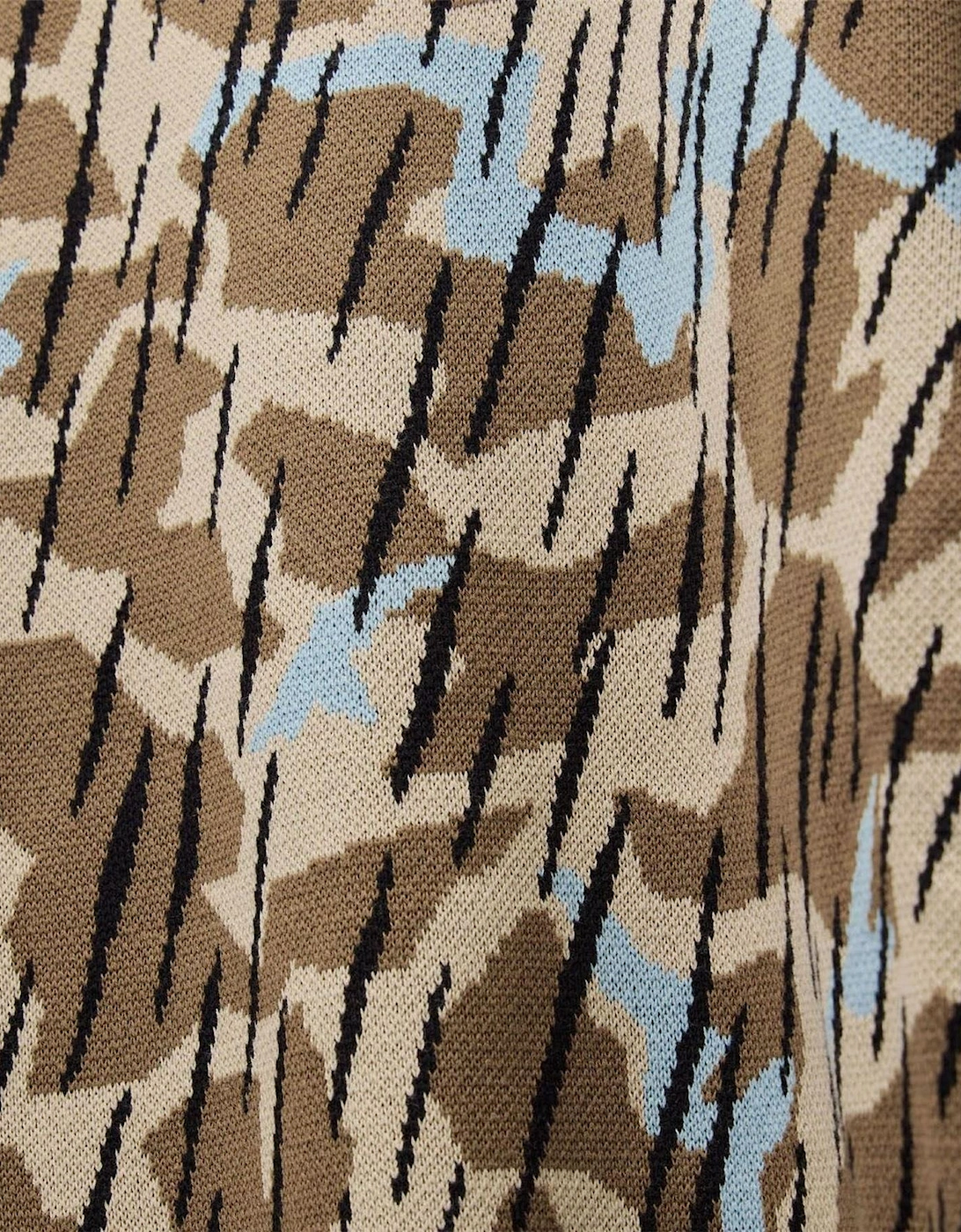 Difranco Camo Knit Sweater