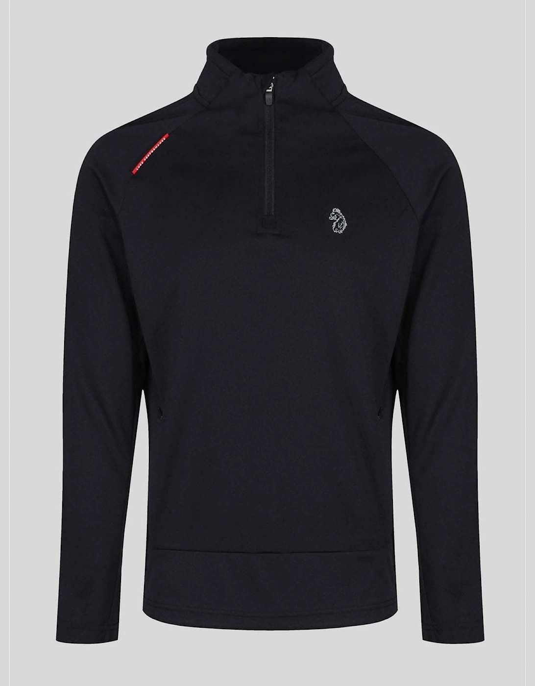 Overhead Zip Funnel Neck Sweatshirt