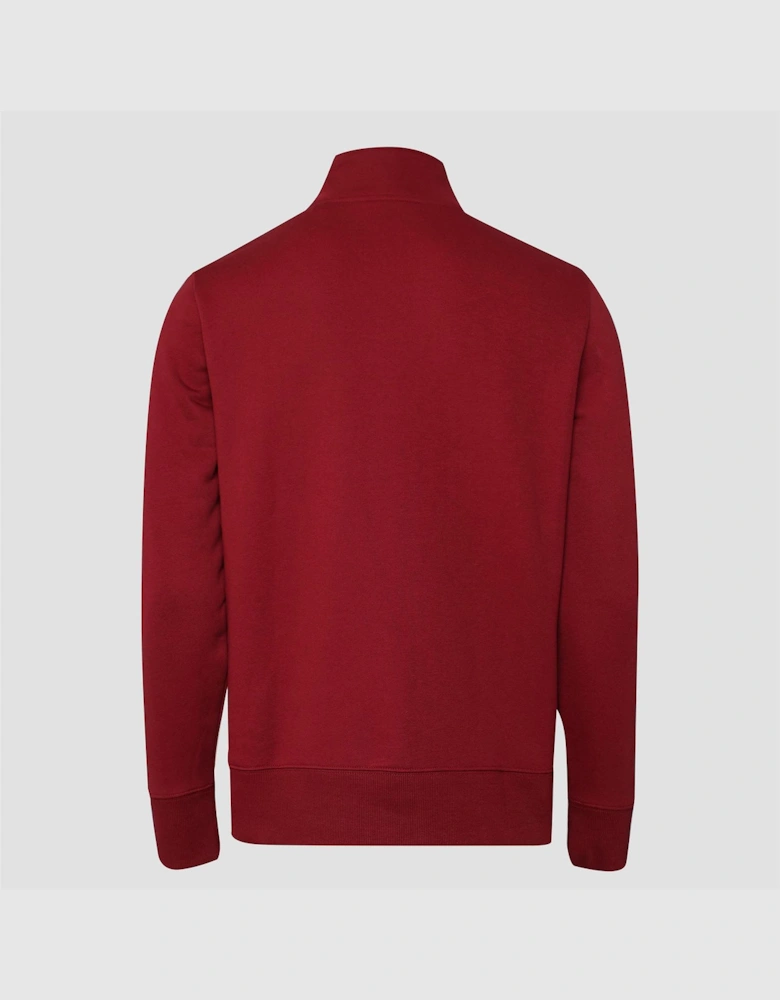 Graphic Half Zip Sweatshirt