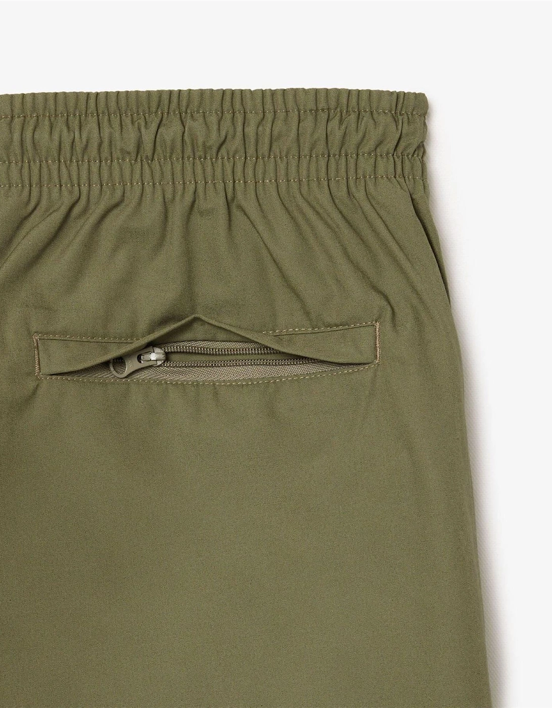 Relaxed Fit Poplin Shorts