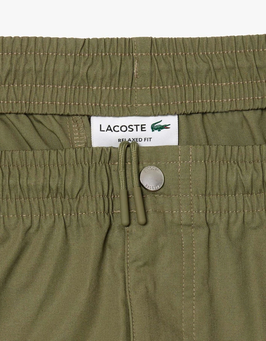 Relaxed Fit Poplin Shorts