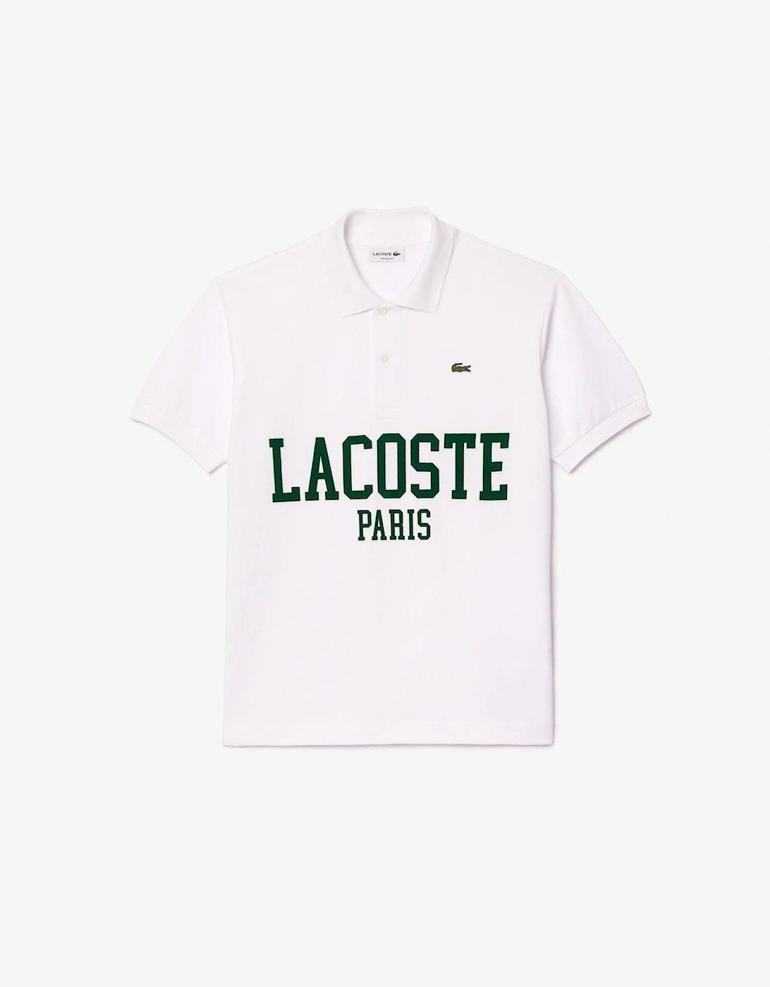 Classic Fit L.12.12 Flocked Piqué Polo Shirt