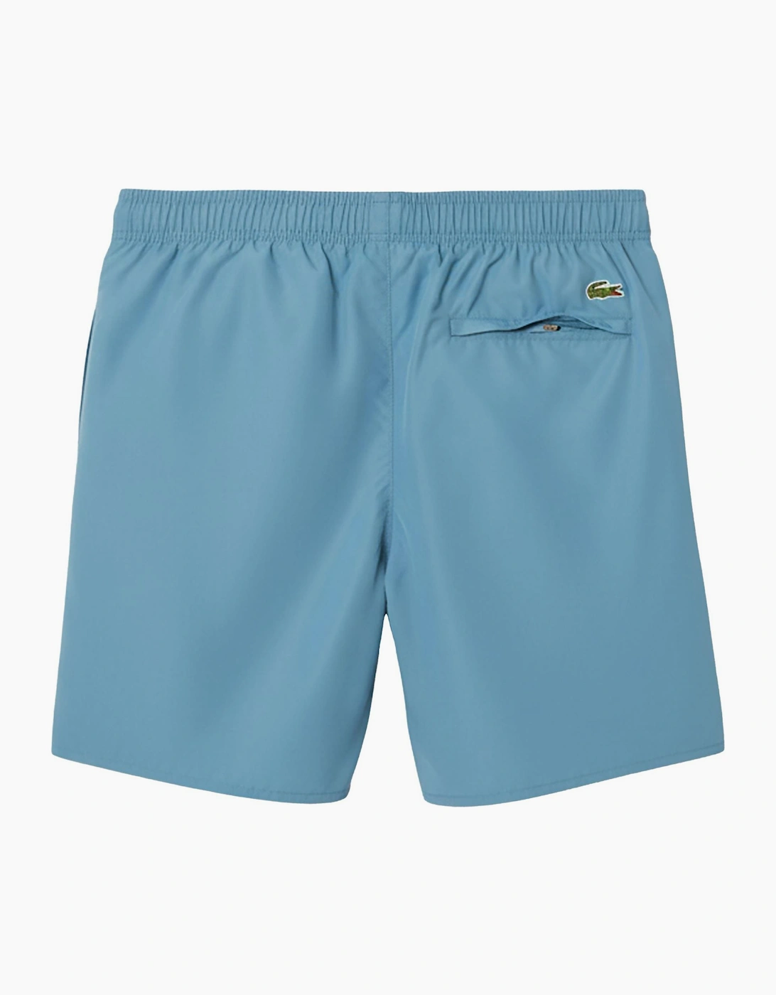 Long Branded Swim Trunks