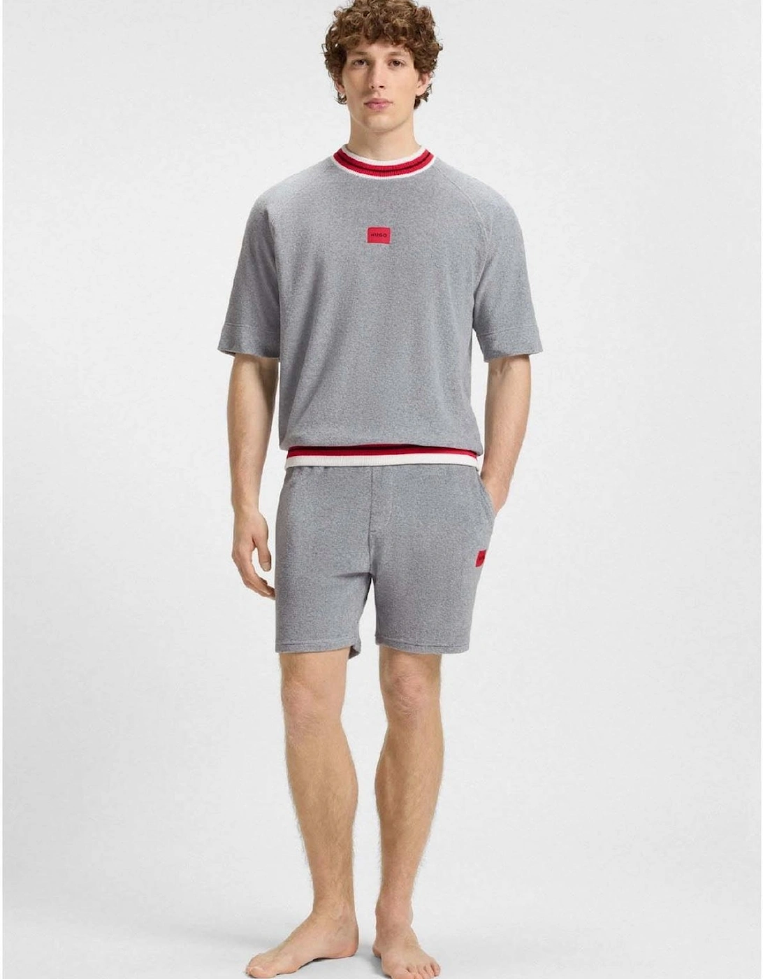 Contrast Trim Shorts