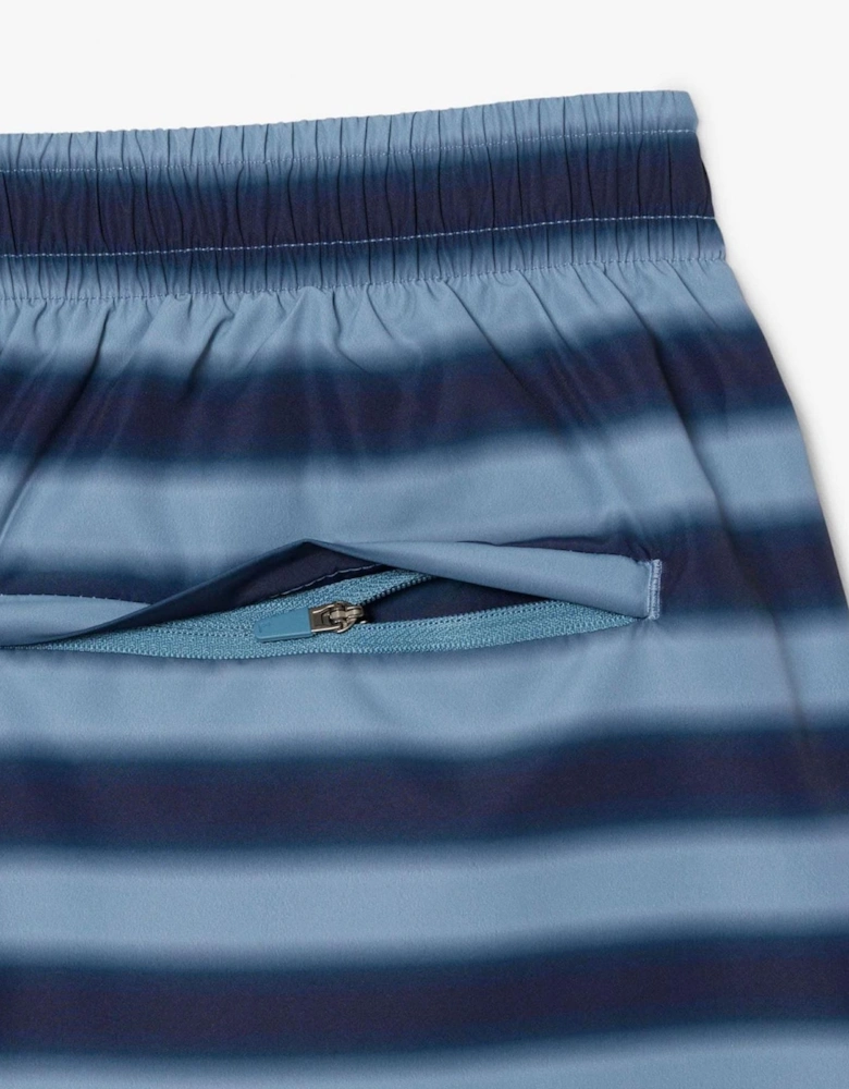 Striped Swim Trunks