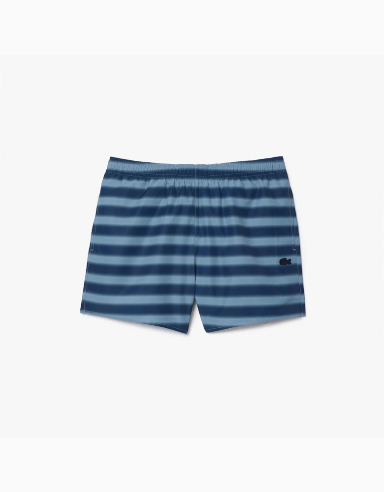 Striped Swim Trunks