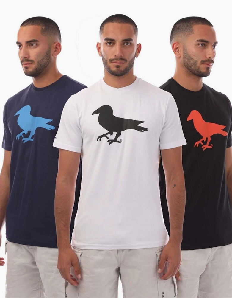 Pack of Cali Crown Print T Shirt