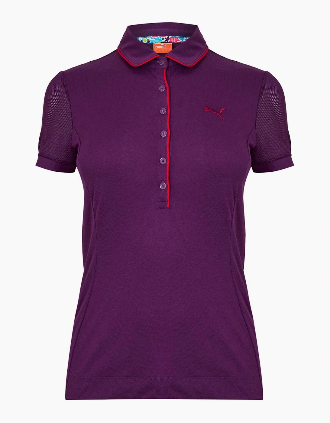 Golf Novely Sleeve Polo Womens
