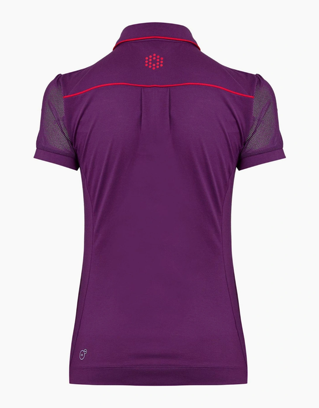 Golf Novely Sleeve Polo Womens