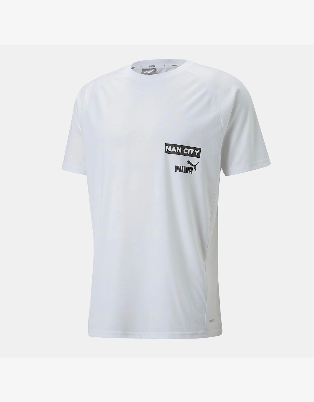 Puma Puma Men's City Fc Casuals T Shirt - White/Multi