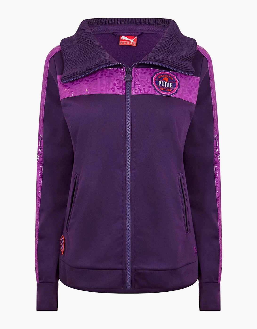 Puma Puma Women's Fabric Track Jacket Womens - Purple