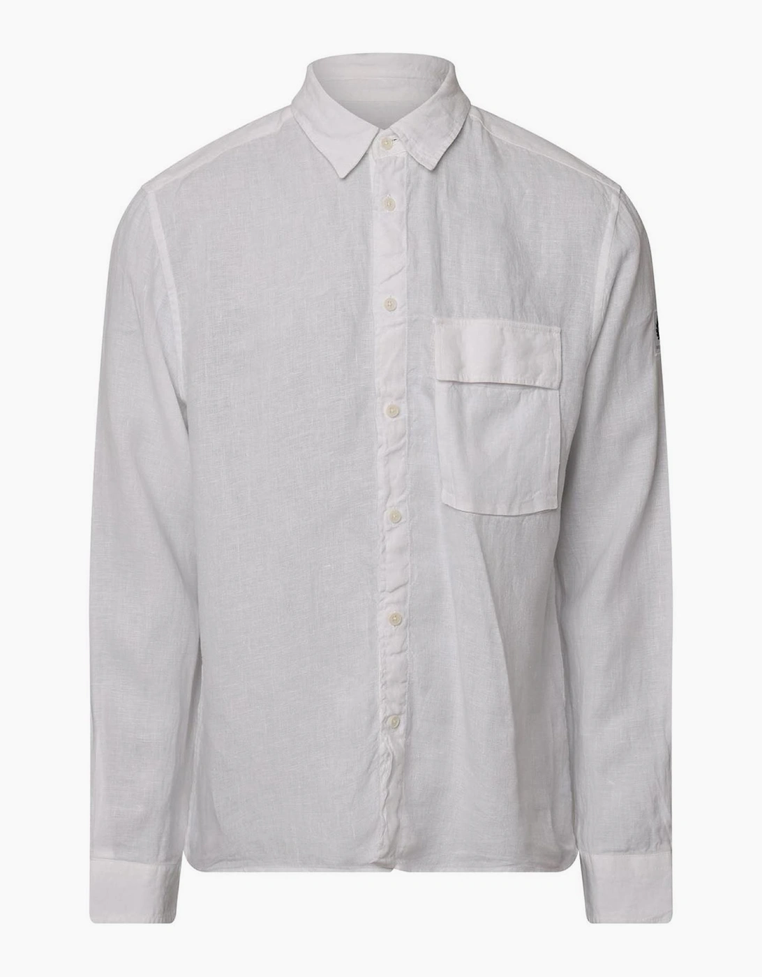 Dyed Linen Scale Shirt