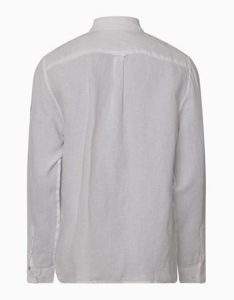 Dyed Linen Scale Shirt
