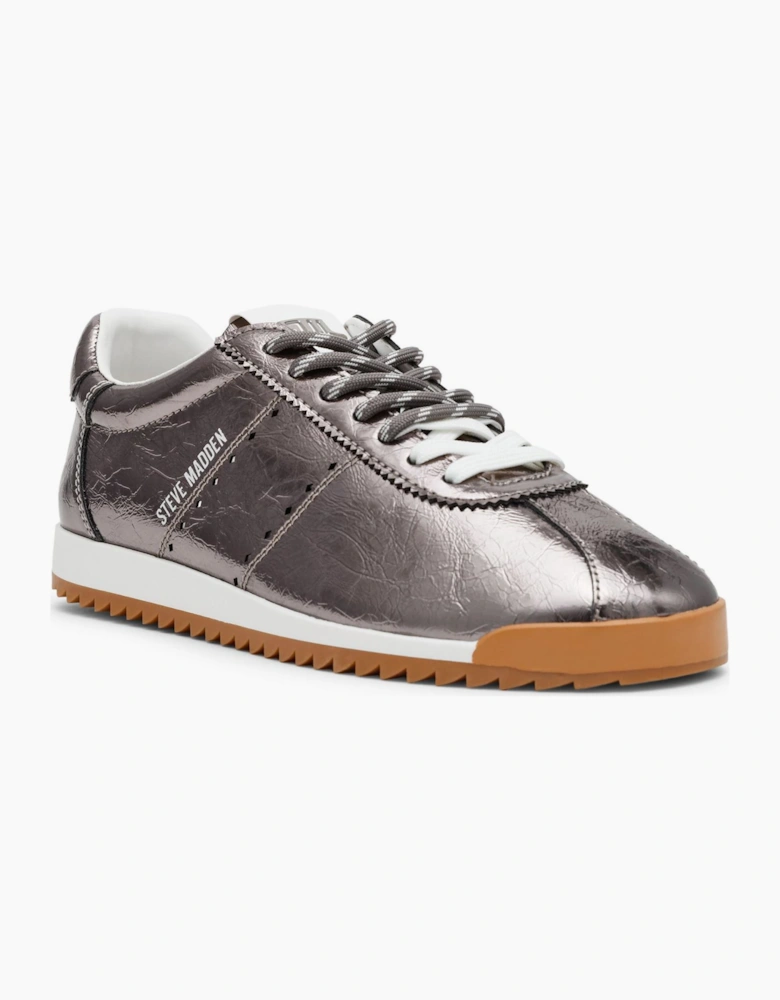 Mirage Low Top Metallic Lace-Up Sneakers