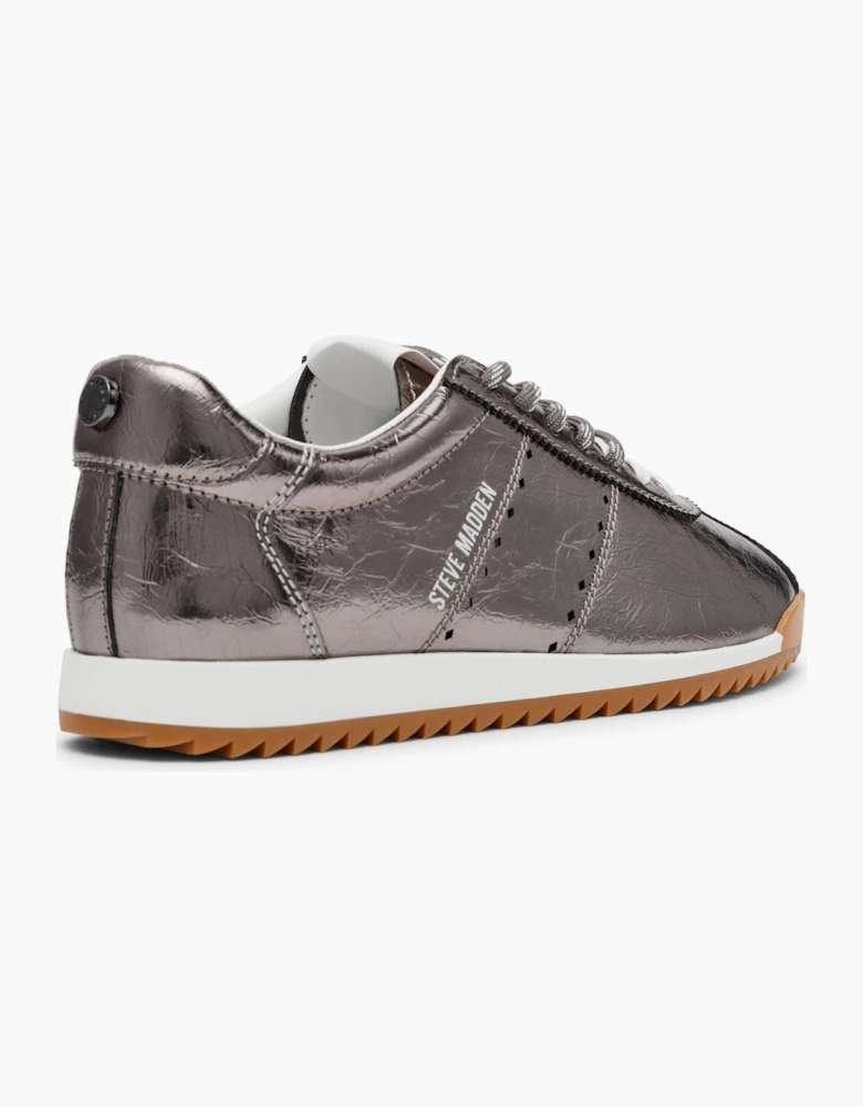 Mirage Low Top Metallic Lace-Up Sneakers