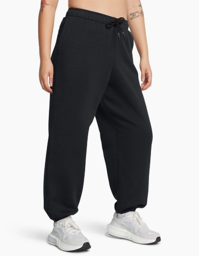 Fleece Wordmark Oversized Pants