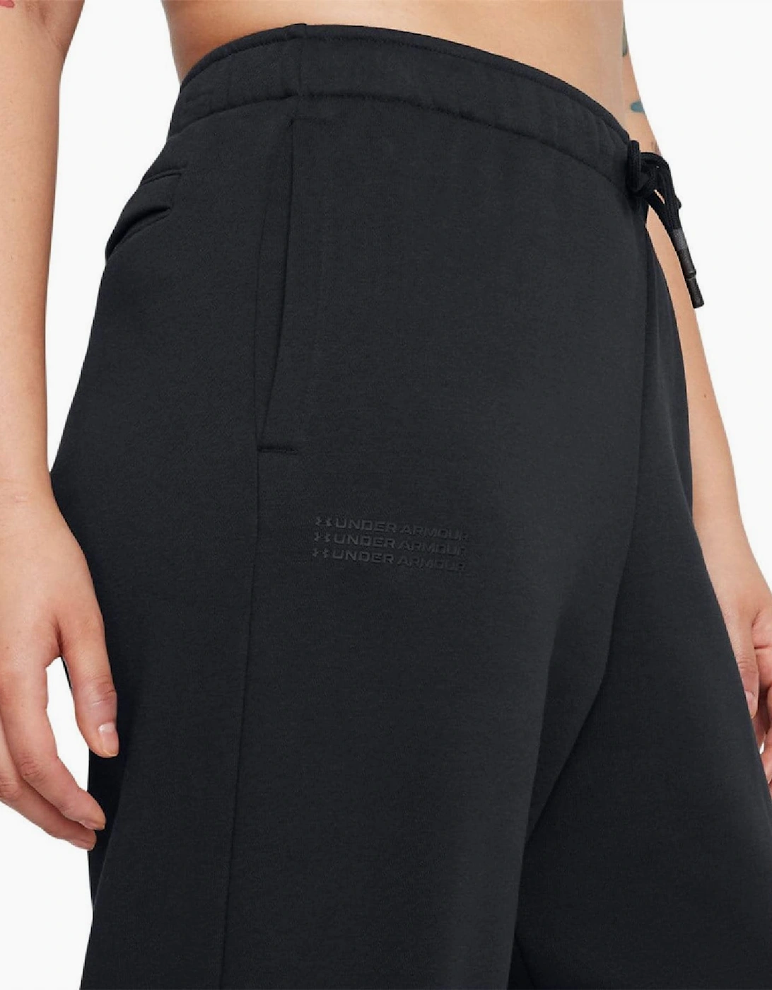 Fleece Wordmark Oversized Pants