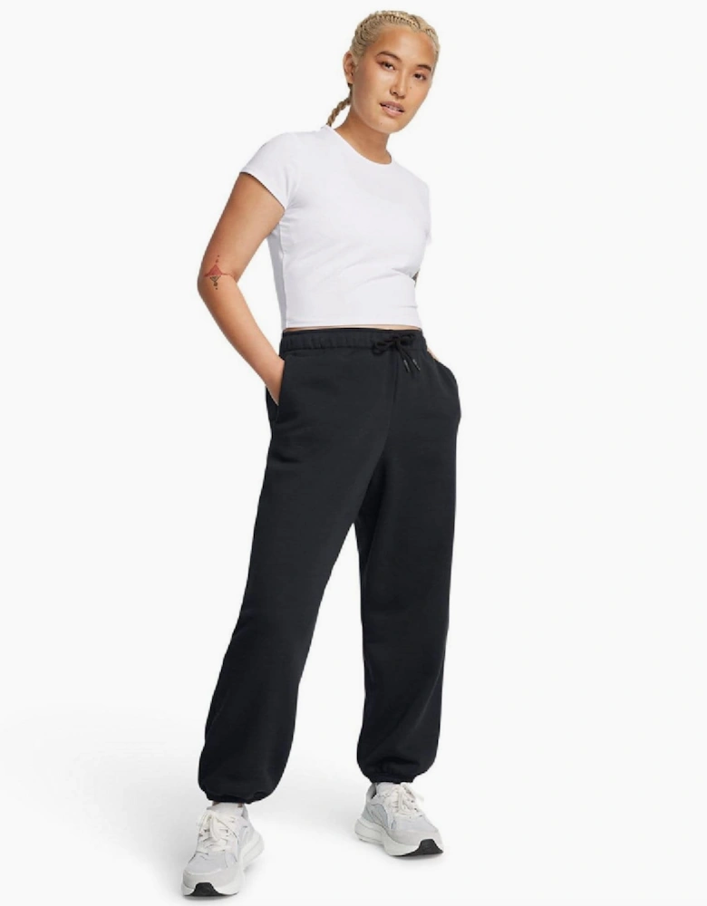 Fleece Wordmark Oversized Pants