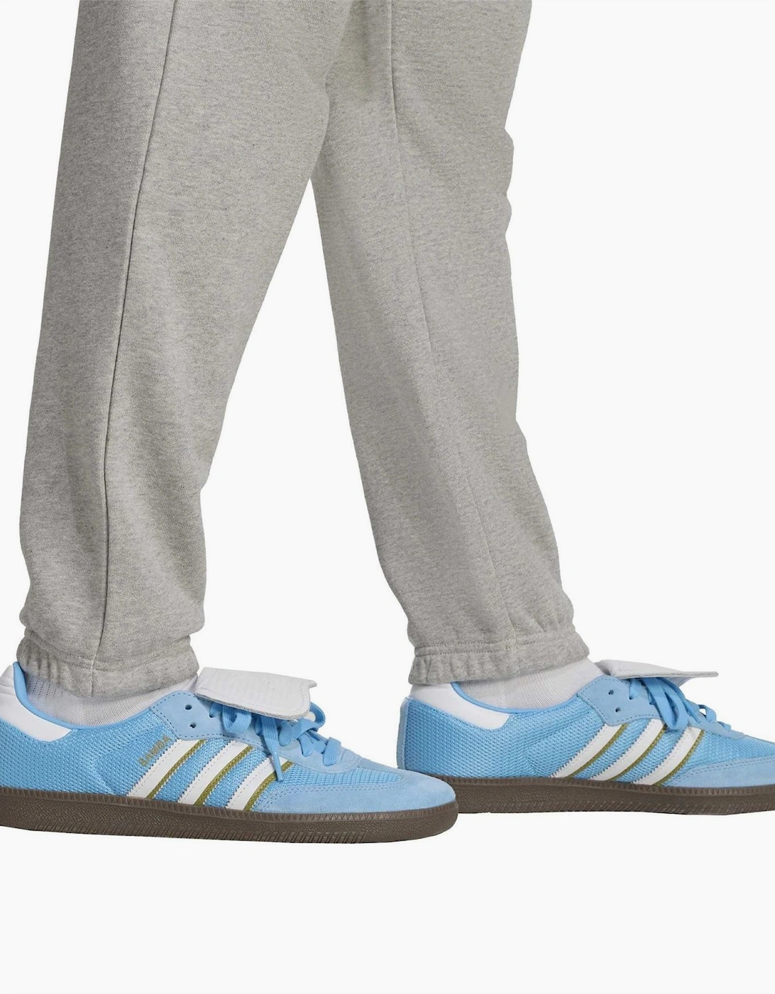 Trefoil Solid Patterned Slim Joggers
